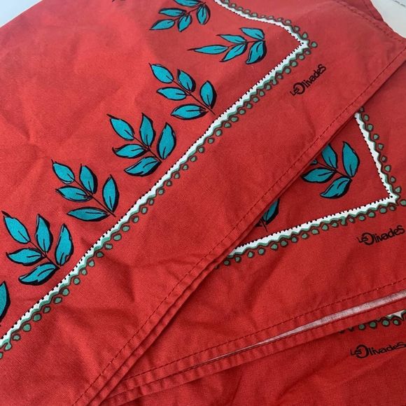 Les Olivades Cotton Squares/ Placemat Set - Picture 3 of 7